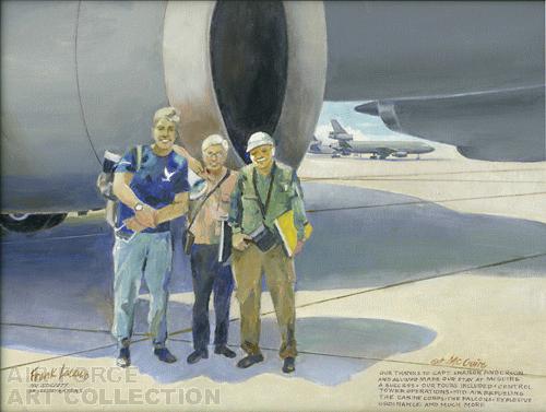 NEW YORK SOCIETY OF ILLUSTRATORS VISIT TO MCGUIRE AIRBASE